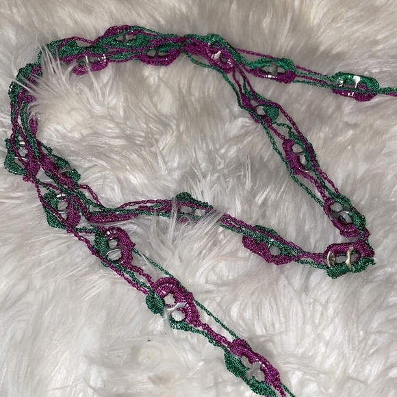 Hand made cross body recycle bag - Picture 2 of 4